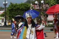 Sábado 5 de octubre del 2019. Escuintla. Durante la celebración de la Virgen del Rosario se realiza la Danza de Moros y Cristianos.