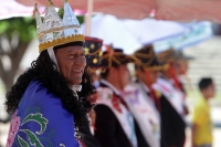 Sábado 5 de octubre del 2019. Escuintla. Durante la celebración de la Virgen del Rosario se realiza la Danza de Moros y Cristianos.