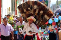 Lunes 26 de diciembre del 2016. Suchiapa. Las procesiones de San Esteban son acompañadas rezos y de representaciones de las danzas del Danza del Calalá en honor al primer mártir cristiano y patrono de esta comunidad.