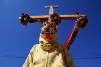 Lunes 26 de diciembre del 2016. Suchiapa. Las procesiones de San Esteban son acompañadas rezos y de representaciones de las danzas del Danza del Calalá en honor al primer mártir cristiano y patrono de esta comunidad.