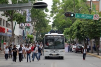 Jueves 24 de agosto del 2017. Tuxtla Gutiérrez. El generalizado hastí­o social en Chiapas recibe la manifestación normalista de este medio dí­a, donde los jóvenes se suman a las protestas para exigir el pago atrasado a maestros interinos en este año.