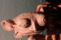 Lunes 24 de junio del 2013. Tuxtla Gutiérrez. Una simpática exposición muestra el imaginario de los estudiantes de Artes Plásticas de la UNICACH, esta muestra puede observarse en el Museo del Café.