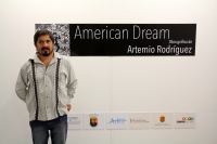 Viernes 11 de agosto del 2017. Tuxtla Gutiérrez. Artemio Rodríguez, grabador michoacano presenta esta noche su exposición y libro American Dream donde presenta en retrospectiva 10 años de grabado e impresión ahora en la Galería de Arte Contemporáneo de CC