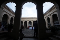 Domingo 22 de marzo del 2015. San Cristóbal de las Casas. La Enseñanza presenta el ciclo de lectura Acciones por la Libertad de Expresión durante la presentación de la muestra fotográfica del Word Press Photo 2014. Domingo 22 de marzo del 2015. San Cristóbal de las Casas. La Enseñanza presenta el ciclo de lectura Acciones por la Libertad de Expresión durante la presentación de la muestra fotográfica del Word Press Photo 2014.