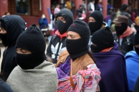 20220313. San Cristóbal de las Casas. bases de apoyo del EZLN se suman a las protestas por la guerra en Ucrania. 20220313. San Cristóbal de las Casas. bases de apoyo del EZLN se suman a las protestas por la guerra en Ucrania.