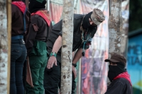 Lunes 31 de diciembre del 2018. Las Margaritas. Estamos solos, EZLN. 25 aniversario del levantamiento armado en Chiapas.