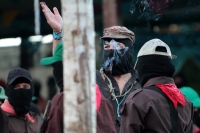 Lunes 31 de diciembre del 2018. Las Margaritas. Estamos solos, EZLN. 25 aniversario del levantamiento armado en Chiapas.