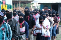 Lunes 31 de diciembre del 2018. Las Margaritas. Estamos solos, EZLN. 25 aniversario del levantamiento armado en Chiapas.