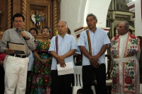 Martes 24 de enero del 2017. Chiapa de Corzo. La misa del Parachico. Con la celebración litúrgica da por concluida las celebraciones patronales de esta comunidad de la ribera del rio Grijalva lugar donde los danzantes festejaron durante dos semanas la lla