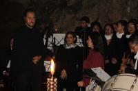 Domingo 2 de abril del 2017. San Cristóbal de las Casas. Este medio día se lleva a cabo el concierto Tributo a los Templos del Tiempo dirigidos por el maestro Miguel Álvarez del Toro dentro de las Grutas de Rancho Nuevo donde la acústica de las formacione