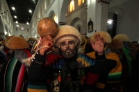 Martes 24 de enero del 2017. Chiapa de Corzo. La misa del Parachico. Con la celebración litúrgica da por concluida las celebraciones patronales de esta comunidad de la ribera del rio Grijalva lugar donde los danzantes festejaron durante dos semanas la lla