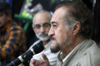 Miércoles 3 de junio del 2015. Tuxtla Gutiérrez. Federico Álvarez del Toro, director general del ZOOMAT (Zoológico Miguel Álvarez del Toro) habla en conferencia de prensa sobre el nacimiento de dos crías de Jaguar Negro y de un Pavón en días pasados por l Miércoles 3 de junio del 2015. Tuxtla Gutiérrez. Federico Álvarez del Toro, director general del ZOOMAT (Zoológico Miguel Álvarez del Toro) habla en conferencia de prensa sobre el nacimiento de dos crías de Jaguar Negro y de un Pavón en días pasados por l