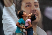 Jueves 21 de junio del 2018. Tuxtla Gutiérrez. Aspecto durante el evento de la campaña electoral par gobernador de Fernando Castellanos en la Colonia 6 de Junio y en la Colonia Democrática de la ciudad.