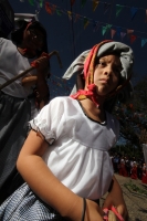 Febrero 2 de 2014. Copoya. Danza Zoque en la casa del Presidente de la Junta de Festejos de Copoya durante las celebraciones de la Virgen de Candelaria la cual no se realiza dentro de la parroquia en la escisión de la iglesia y el grupo tradicional por el Febrero 2 de 2014. Copoya. Danza Zoque en la casa del Presidente de la Junta de Festejos de Copoya durante las celebraciones de la Virgen de Candelaria la cual no se realiza dentro de la parroquia en la escisión de la iglesia y el grupo tradicional por el