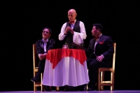 Lunes 2 de agosto del 2017. Tuxtla Gutiérrez. La función inaugural del VIII Festol 2017 con el grupo Camareta con Sazón de la Ciudad de México presentando la obra De Melón y Sandí­a