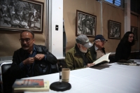 20230930. San Cristóbal de las Casas. La muestra de retratos Mujeres Zoques/René Araujo durante del Festival Mundial de Poesía Contemporánea.