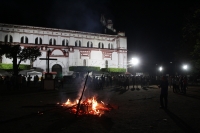 20230409. Chiapa de Corzo. Ceremonia del Fuego Nuevo al termino de la Semana Santa.