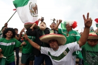 Lunes 23 de junio del 2014. Tuxtla Gutiérrez. Los chiapanecos festejan el triunfo de la selección mexicana sobre Croacia en la glorieta de la Diana la Cazadora con el clásico grito de Eeeeeee…