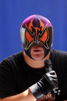 Jueves 8 de mayo del 2014. Tuxtla Gutiérrez. Los luchadores del sureste presentan la próxima función que se realizara en el Auditorio Municipal bajo el concepto de Evolution el próximo 31 de mayo.