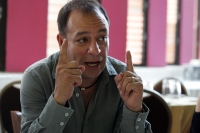 Martín el Gallo Aquino, lider de la CTM habla en entrevista sobre el panorama electoral que se presentara en las próximas elecciones en los municipios de la entidad.