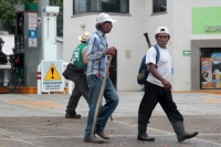 Miércoles 13 de junio del 2018. Tuxtla Gutiérrez. El movimiento magisterial y las organizaciones sumadas al paro nacional realizan la toma de algunas gasolineras en la capital del estado de Chiapas.