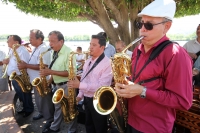Sábado 15 de marzo del 2014. Chiapa de Corzo. Artesanías, muestra gastronómica tradicional y músicos de marimba acompañan los eventos culturales del Festival del Rio Grande donde varios ponentes disertan sobre la historia y cultura de la importancia del r