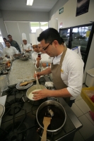 Martes 9 de noviembre. El congreso Gastronómico Nacional se lleva a cabo en Tuxtla Gutiérrez con la participación de reconocidos Chefs internacionales y estudiantes de las universidades chiapanecas.