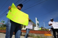 Lunes 2 de enero del 2017. Tuxtla Gutiérrez. Las protestas por El Gasolinazo de este 2017 se empiezan a manifestar en varias localidades de Chiapas