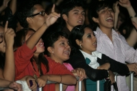 Especial los chavos en el concierto