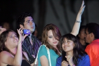 Especial los chavos en el concierto