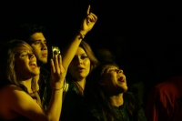 Especial los chavos en el concierto