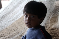 Martes 3 de junio del 2014. Arriaga, Chiapas. Familias de las pescaderías de la costa chiapaneca, esperan que las lluvias se incrementen en las próximas horas, esto a pesar de que las autoridades de Protección Civil continúan alertando sobre el riesgo de 