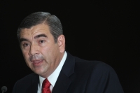 Martes 24 de enero del 2012. Glosa de la Administración Estatal en el ramo de Agricultura. Tuxtla Gutiérrez, Chiapas. Francisco Javier Mayorga Castañeda de la Secretaria de Agricultura, Ganadería y Desarrollo Rural, Pesca y Alimentación durante la compare