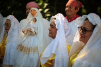 20231011. Tuxtla. Danzantes presentan danzas indígenas durante la presentación del Festival Coyatoc