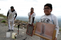 Martes 11 de diciembre del 2018. San Cristóbal de las Casas. Los peregrinos de Los Altos de Chiapas recorren el tramo carretero entre Tuxtla Gutiérrez y San Cristóbal de las  Casas para visitar las ermitas guadalupanas
