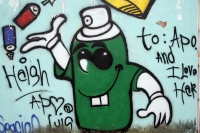 Miércoles 13 de octubre. Los artistas visuales han encontrado en la ciudad de Tuxtla Gutiérrez un lugar donde pueden realizar diferentes manifestaciones de arte callejero, siendo el graffiti una de las practicas utilizadas e incluso contratadas por las au