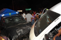 Domingo 27 de marzo. Urvan de la ruta Choriadera a Chiapa de Corzo numero económico 0126 con permiso de circulación STC CC001028 salía de la colonia Juan del Grijalva de la carretera libre Chiapa de Corzo a San Cristóbal, conductor se dio a la fuga salio 