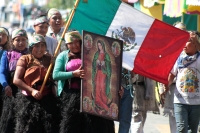Martes 10 de diciembre del 2019. Tuxtla Gutiérrez. Peregrinos recorren las calles de la ciudad dirigiéndose a la iglesia de Guadalupe para continuar el recorrido hacia las diferentes ermitas de Chiapas