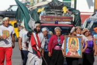 Viernes 9 de diciembre del 2016. Chiapa de Corzo. El recorrido guadalupano en las carreteras chiapanecas.