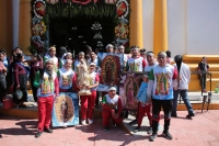 20231210. San Cristóbal de las Casas. Peregrinos en el Barrio de Guadalupe.