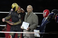 Sábado 6 de octubre del 2013. Tuxtla Gutiérrez. Esta noche se lleva a cabo la función de lucha libre profesional Guerra de Leyendas 2.