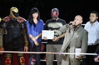 Sábado 6 de octubre del 2013. Tuxtla Gutiérrez. Esta noche se lleva a cabo la función de lucha libre profesional Guerra de Leyendas 2.
