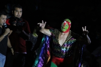 Sábado 6 de octubre del 2013. Tuxtla Gutiérrez. Esta noche se lleva a cabo la función de lucha libre profesional Guerra de Leyendas 2.