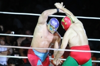 Sábado 6 de octubre del 2013. Tuxtla Gutiérrez. Esta noche se lleva a cabo la función de lucha libre profesional Guerra de Leyendas 2.