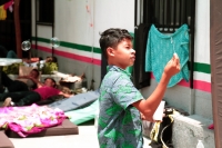 Jueves 13 de junio del 2019. Tuxtla Gutiérrez. La estación migratoria El Cupape está diseñada para recibir a 80 personas, por lo que las personas aseguradas en esta semana sobreviven en precarias condiciones salubres