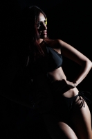 Sábado 28 de abril del 2012. Las participantes del concurso de belleza Miss Hearth Chiapas, presentan la etapa en traje de baño esta noche en conocido centro nocturno del poniente de la ciudad.