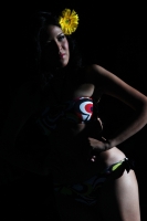 Sábado 28 de abril del 2012. Las participantes del concurso de belleza Miss Hearth Chiapas, presentan la etapa en traje de baño esta noche en conocido centro nocturno del poniente de la ciudad.