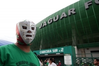 Jueves 9 de octubre del 2014. Tuxtla Gutiérrez. Los aficionados durante el partido de México vs Honduras.