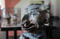 Jueves 7 de junio el 2018. Tuxtla Gutiérrez. El museo Regional de Chiapas presenta esta mañana la Exposición Entre el Humo y Olores: El Aromaa de los Dioses; muestra que presenta una selección del arte prehispánico adoratorio de la región maya y Zoq