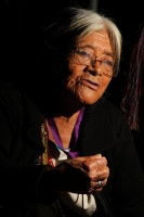 Miércoles 18 de noviembre del 2015. San Cristóbal de las Casas, María Pérez López, indígena tsotsil, considerada Tesoro Humano Vivo por la Dirección de Culturas Populares del Conaculta y la Sedesol, durante el Conversatorio organizado en el Encuentro de T